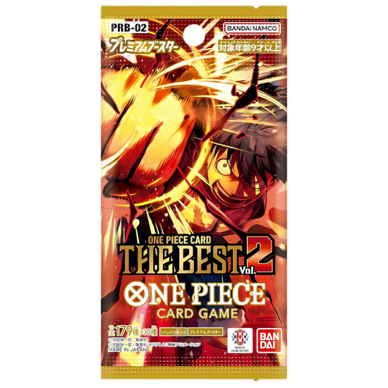 One Piece Card Game: THE BEST VOL.2 [PRB-02] - Booster Box - JAPAN - produkt kolekcjonerski